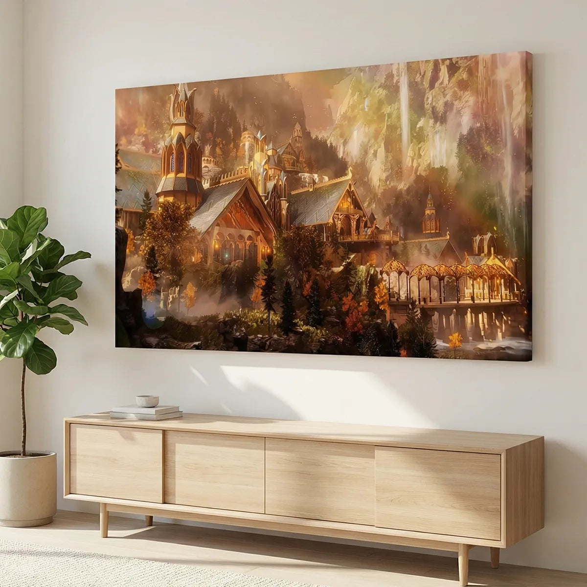 Tableau seigneur des anneaux Eregion