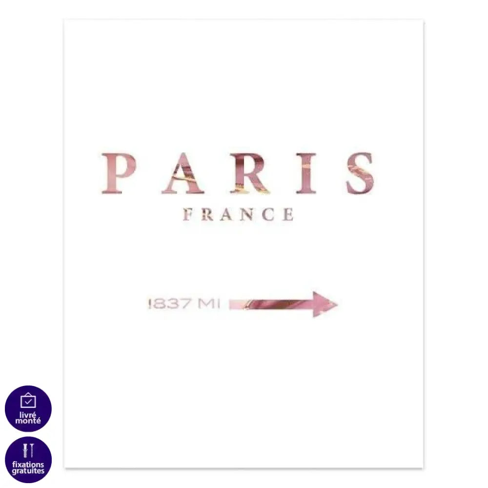 Affiche Fashion Le Parfum Collection 7 Pièces - Montableaudeco