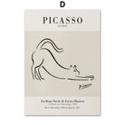 Affiche Picasso Vintage Expo Collection 8 Pièces - Montableaudeco