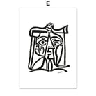 Affiche Picasso Vintage Expo Collection 8 Pièces - Montableaudeco