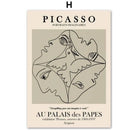 Affiche Picasso Vintage Expo Collection 8 Pièces - Montableaudeco