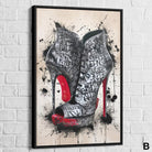 Tableau Street Art Louboutin | Profitez des Promos & Livraison Offerte