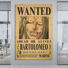 Poster One piece Dead or Alive  Bartolomeo