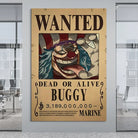 Poster One piece Dead or Alive  Buggy