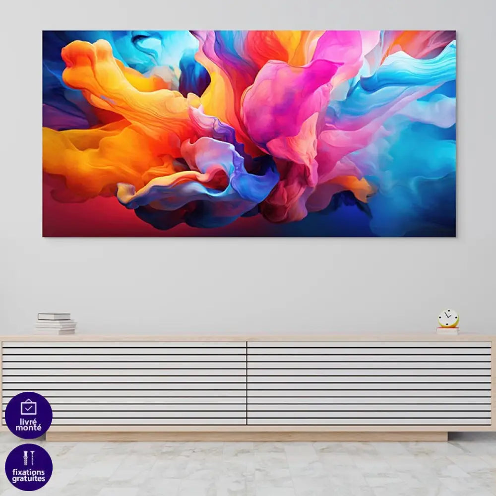 Tableau Abstrait Mouvement Infini Tableau Abstrait