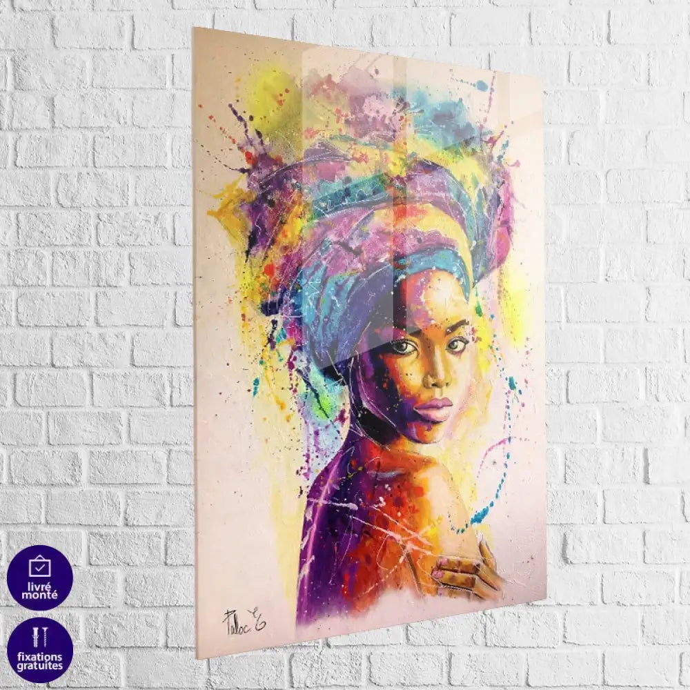 Poster Femme africaine