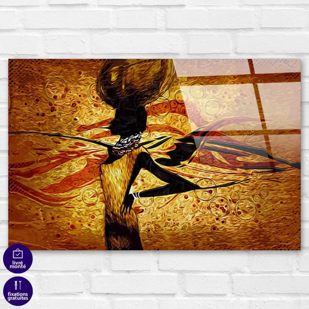 Tableau Afrique La Femme - Montableaudeco