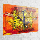 Tableau Afrique plexiglas – rendu brillant, couleurs intenses