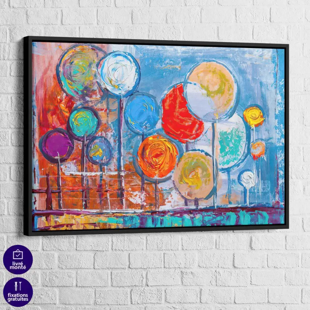 Tableau Arbre Coloré - Montableaudeco