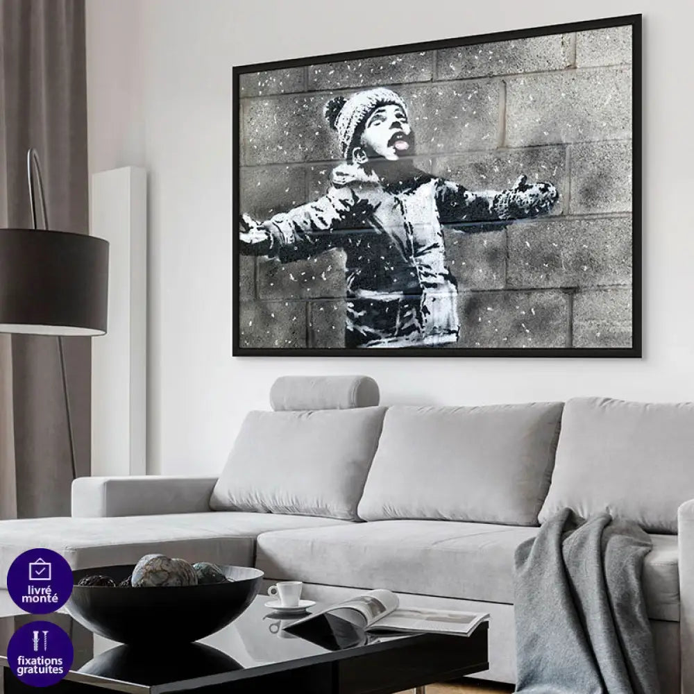 Tableau Banksy Ash Boy Tableau Banksy