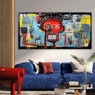 Œuvre graphique contemporaine pour déco de salon originale

