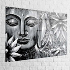 Tableau Bouddha Noir et Blanc - Montableaudeco