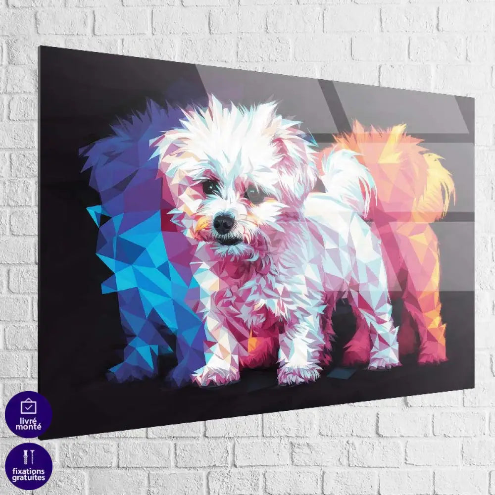 Tableau Chien | Le Bichon Pop | Offre De Bienvenue -20% c