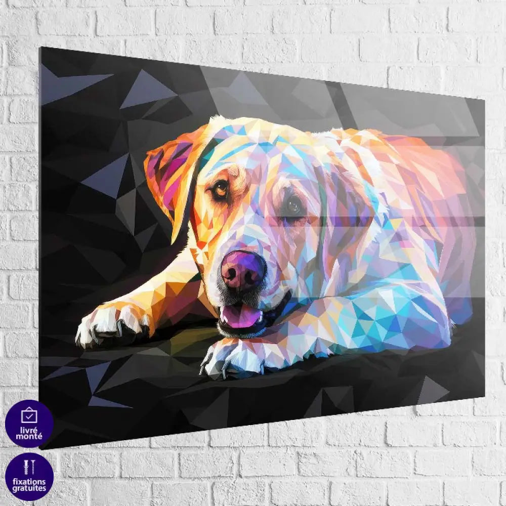 Tableau Chien | Le Labrador Pop | Offre De Bienvenue -20% b