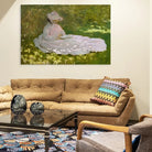 Tableau Claude Monet Printemps 1872 reproduction sur toile