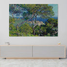 Tableau Claude Monet Villas à Bordighera reproduction sur toile