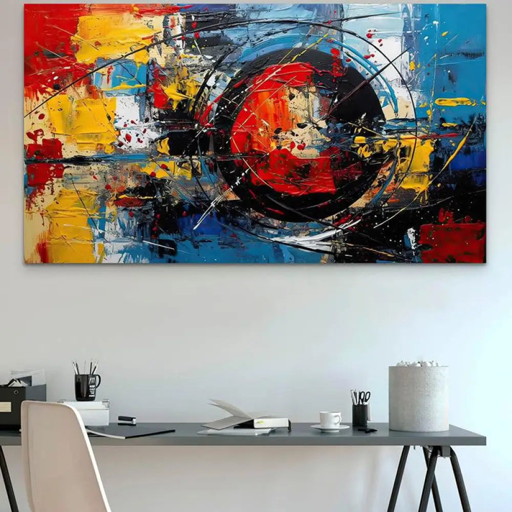 Tableau Contemporain Esprit de la Terre - Montableaudeco