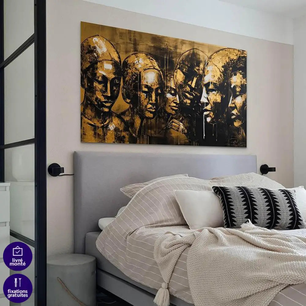 Tableau Contemporain Harmonie Abstraite - Montableaudeco