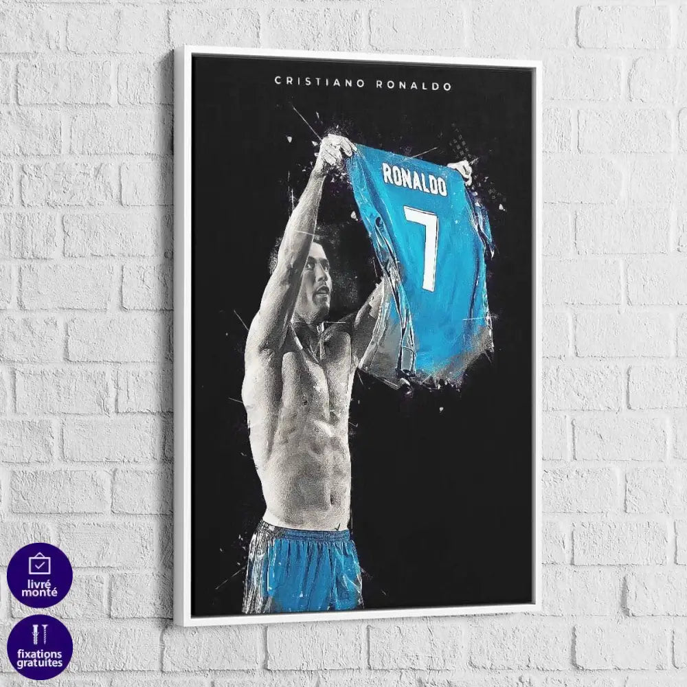 Tableau CR7 Légende - Montableaudeco