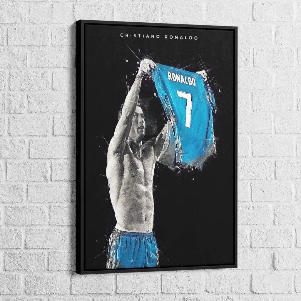 Tableau CR7 Légende - Montableaudeco