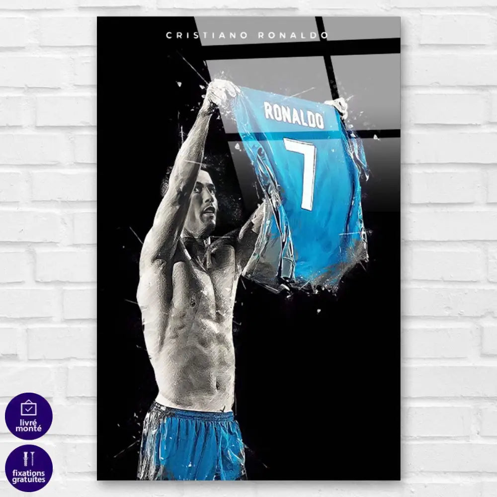 Tableau CR7 Légende - Montableaudeco