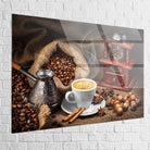 Tableau Cuisine Café et Grain 40x60cm / Plexiglas Tableau Cuisine