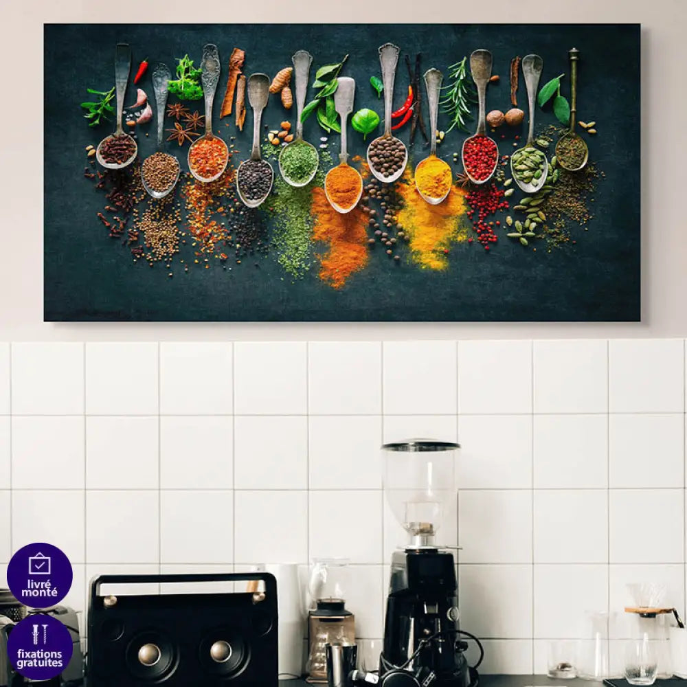 Tableau Cuisine Secrets des Épices b