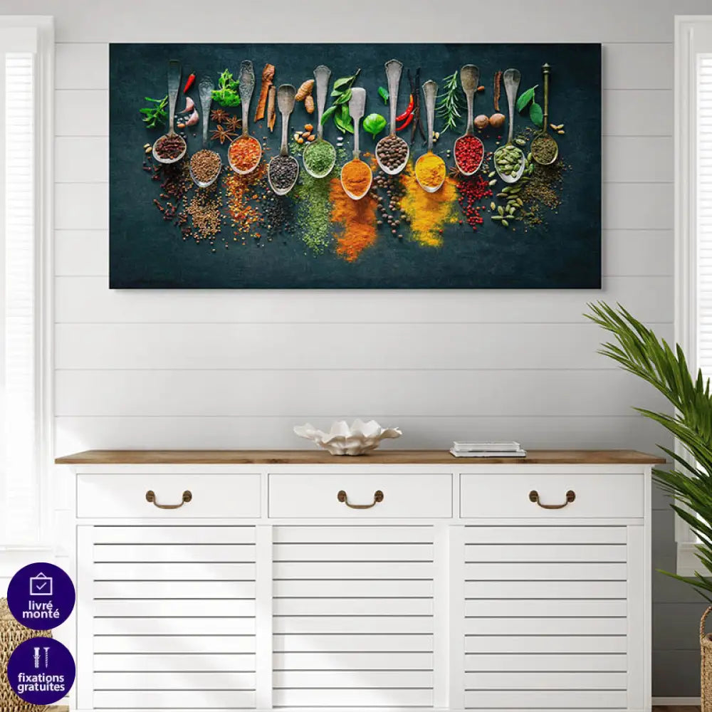 Tableau Cuisine Secrets des Épices a