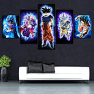 Tableau Dragon Ball Bleu Nuit - Montableaudeco