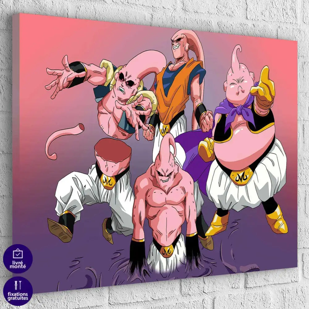 Tableau Dragon Ball BOO en famille - Montableaudeco