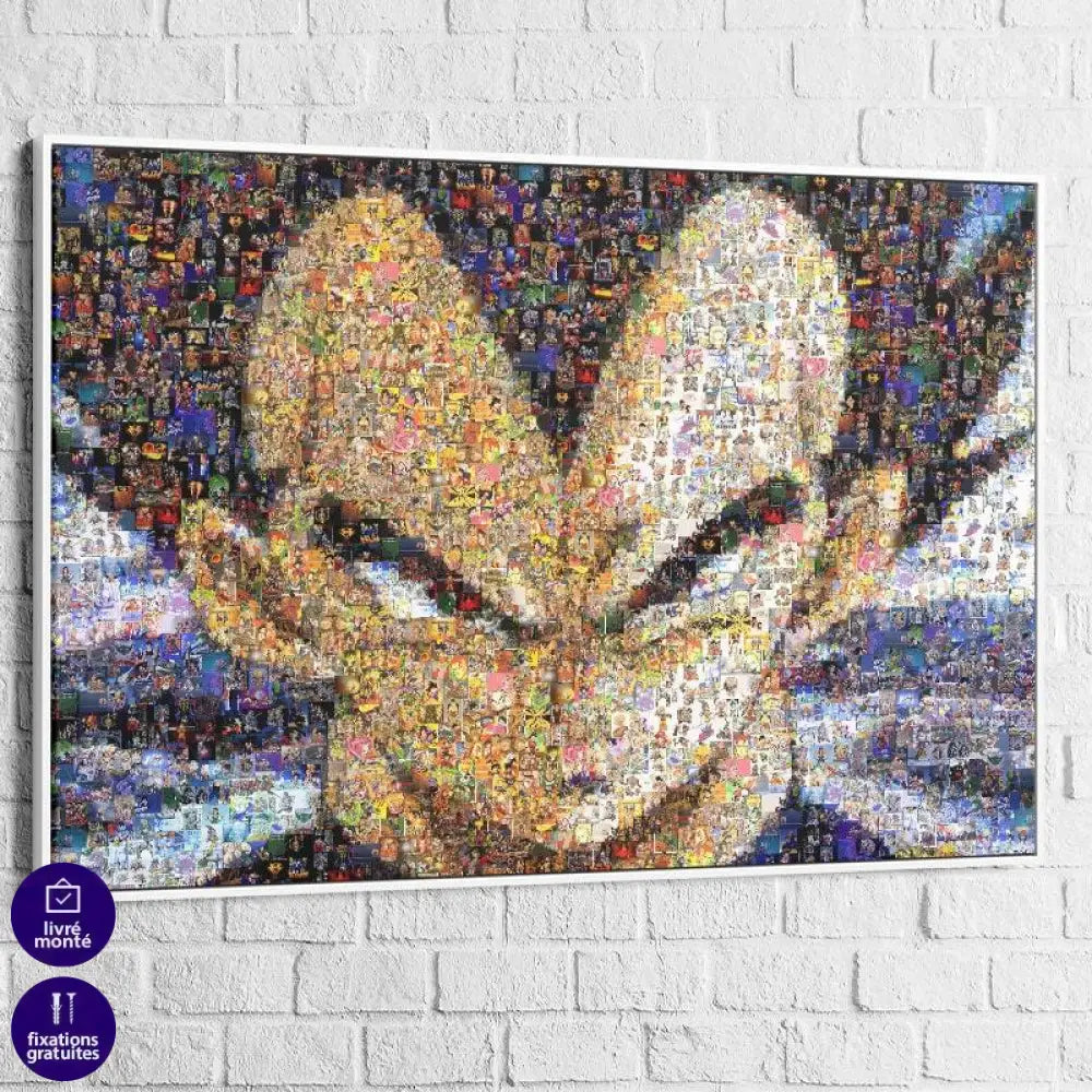 Tableau Dragon Ball Vegeta Approchez-vous - Montableaudeco