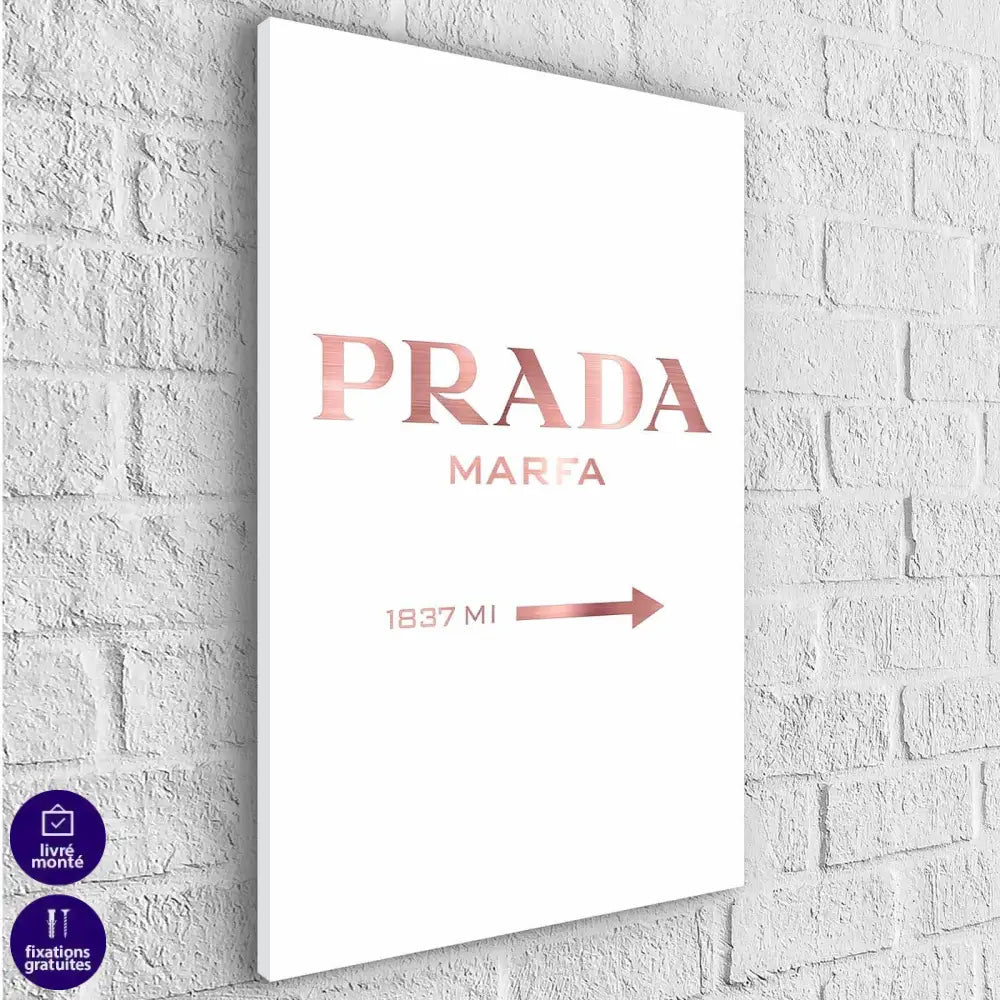 Tableau Fashion Prada et Coco Chanel - Montableaudeco