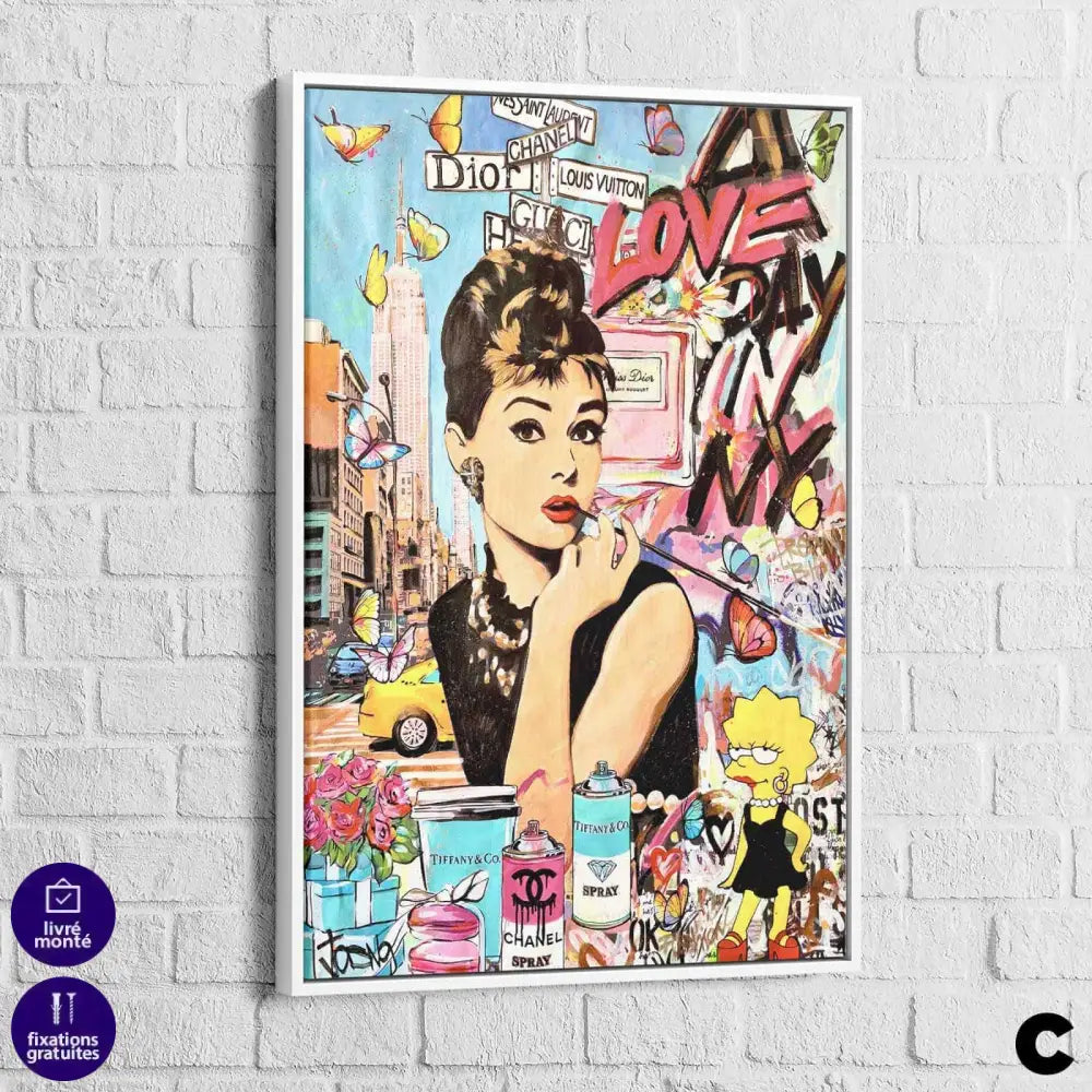 Tableau Fashion Vogue Rétro 3 Pièces - Montableaudeco