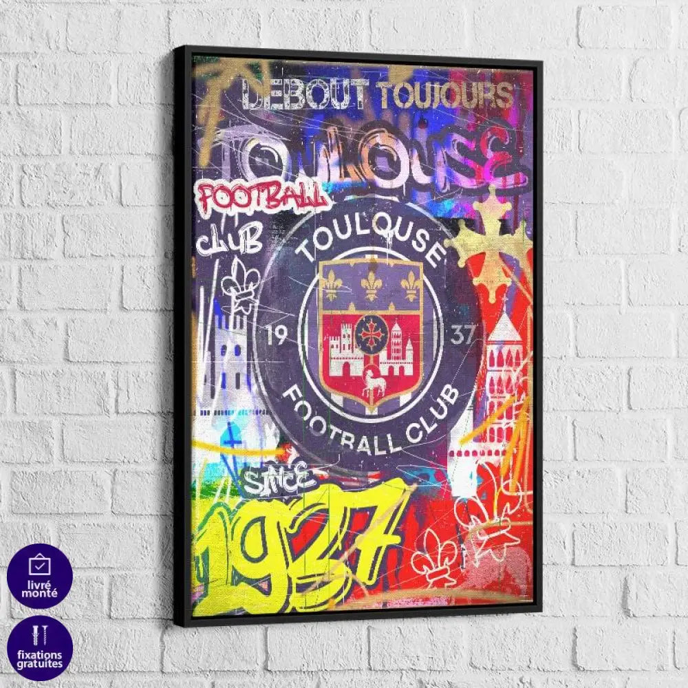 Tableau FC Toulouse - Montableaudeco