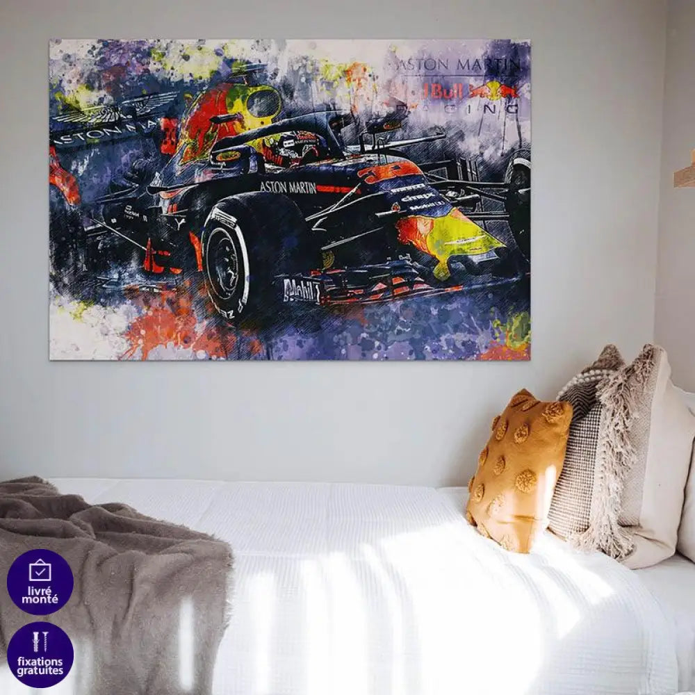 Tableau Formule 1 Red Bull - Montableaudeco