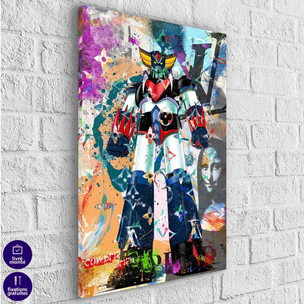 Tableau Goldorak et Fashion - Montableaudeco