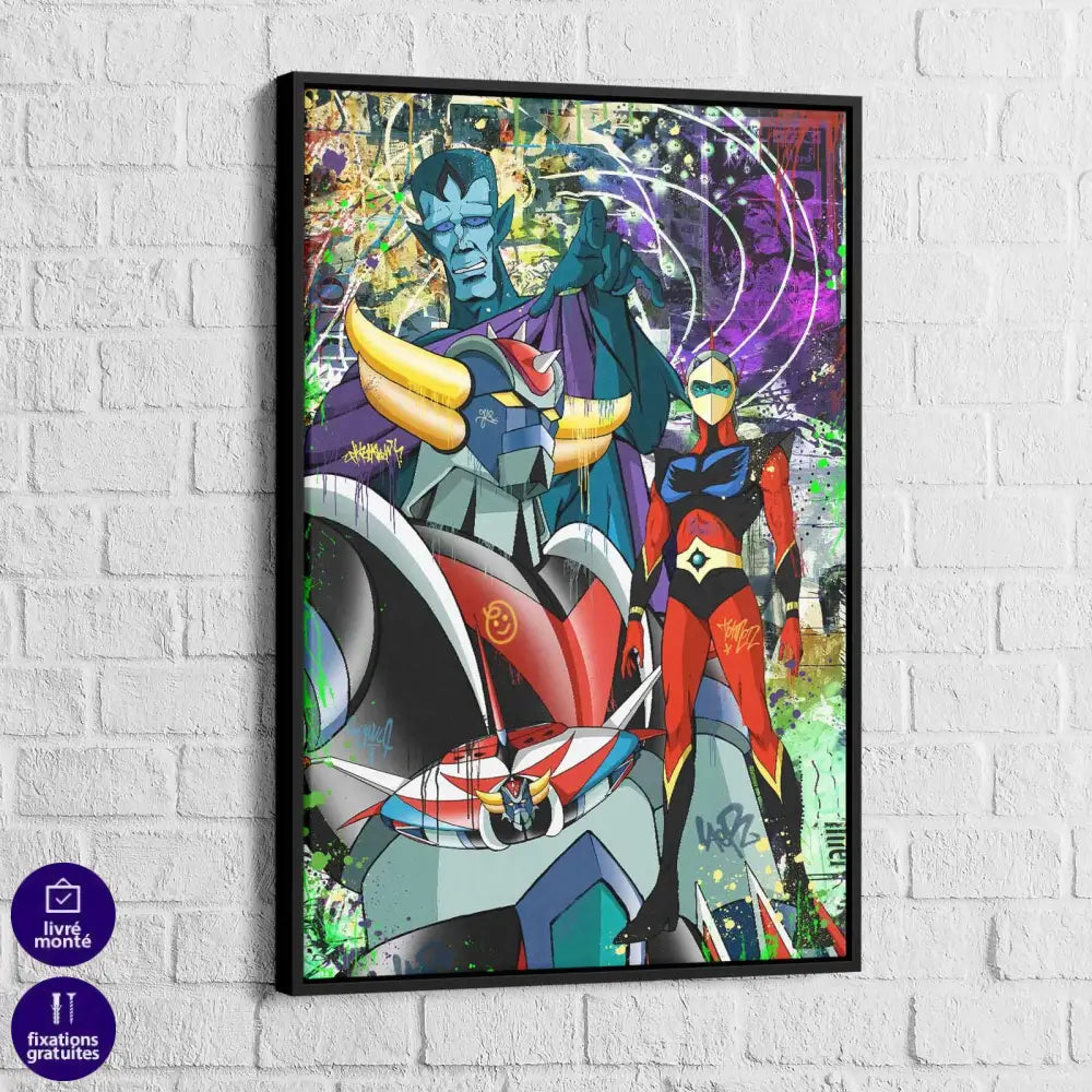 Tableau Goldorak Fan Collection - Montableaudeco