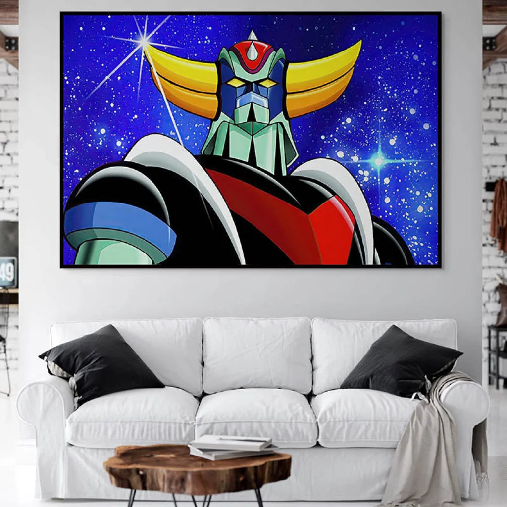 Tableau Goldorak Original Tableau Goldorak