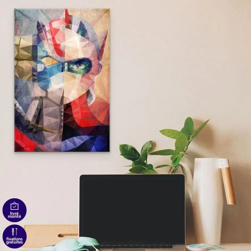 Tableau Goldorak Pop Art - Montableaudeco