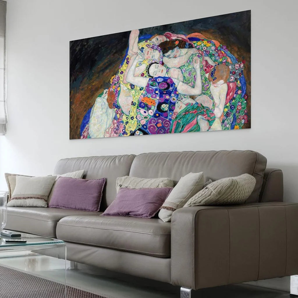 Tableau Gustav Klimt Les Vierges Tableau Gustav Klimt