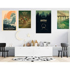 Tableau Harry Pother Book Collection - Montableaudeco