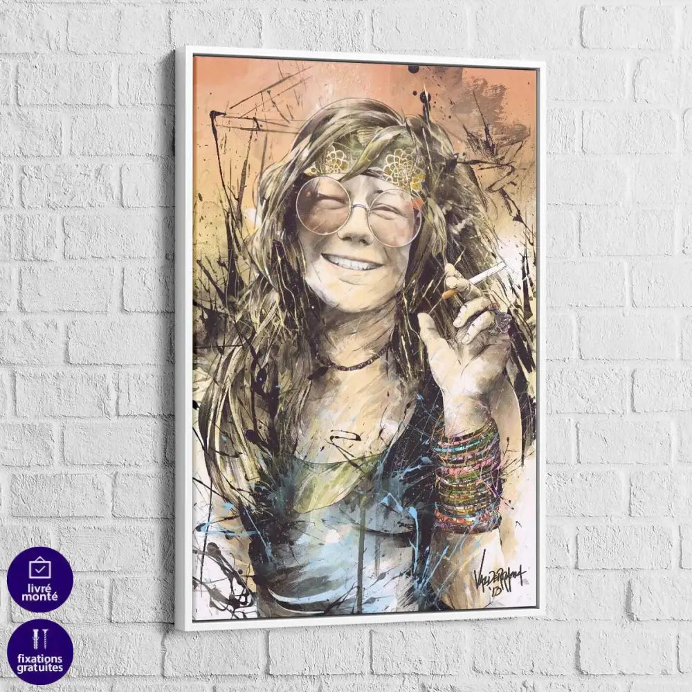 Tableau Janis Joplin - Montableaudeco