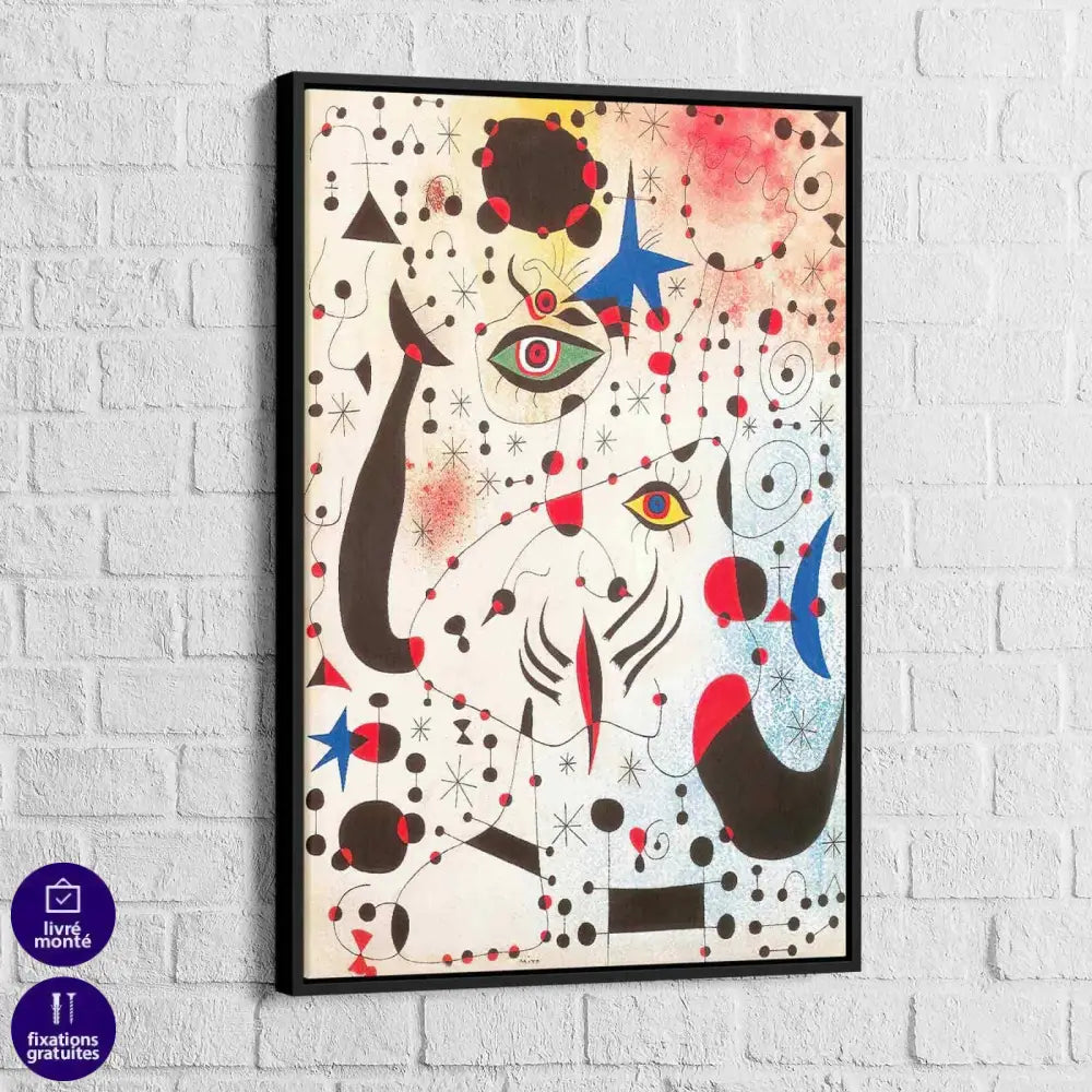 Tableau Joan Miro Ciphers et constellations - Montableaudeco