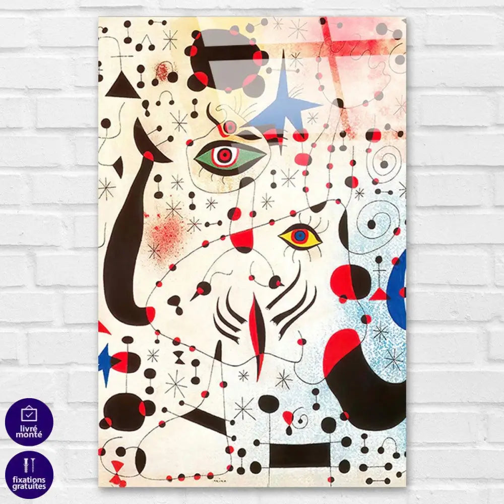 Tableau Joan Miro Ciphers et constellations - Montableaudeco