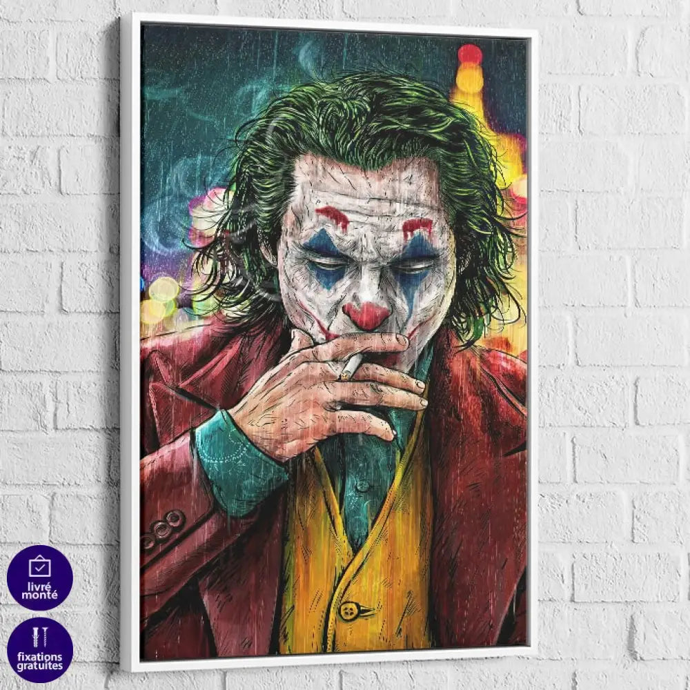 Tableau Joker Le Clown Sombre 4