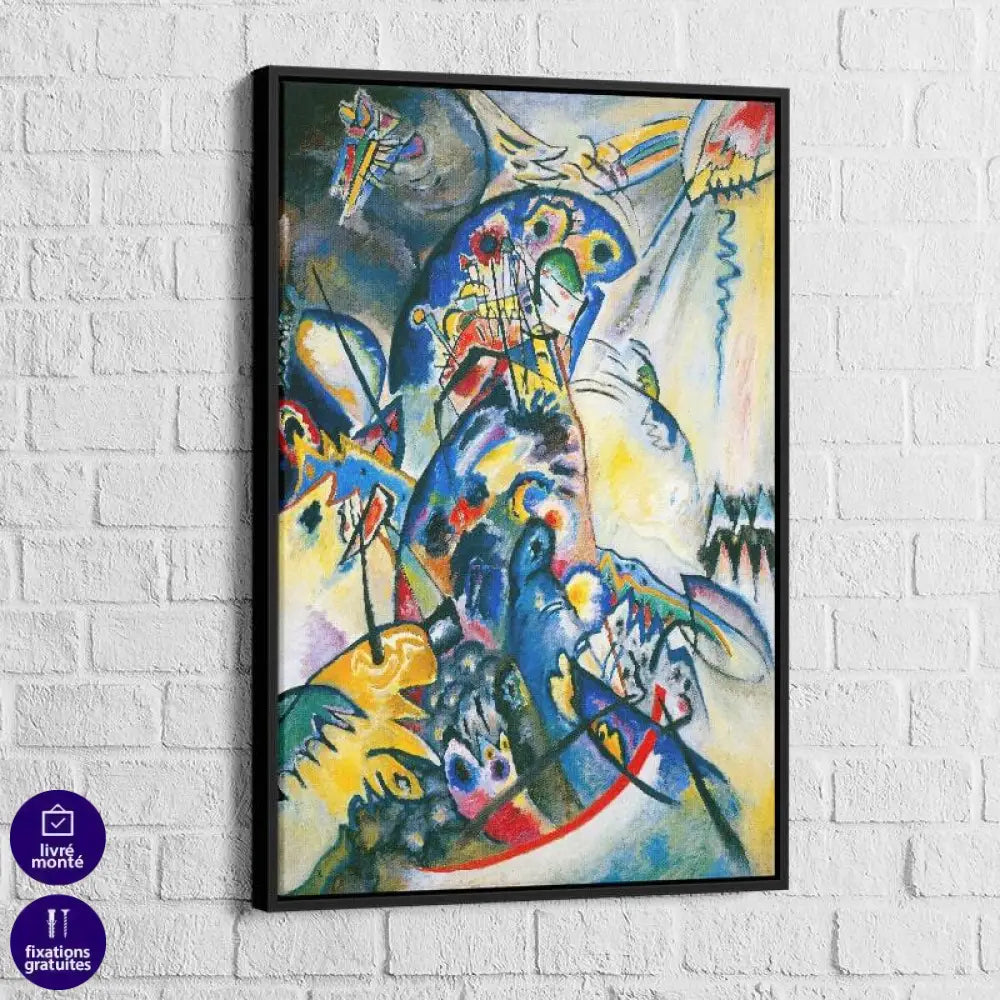 Tableau Kandisky Blue Arche (Ridge) 1917 - Montableaudeco