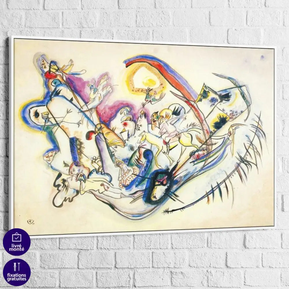 Tableau Kandisky Firebird (1916) - Montableaudeco