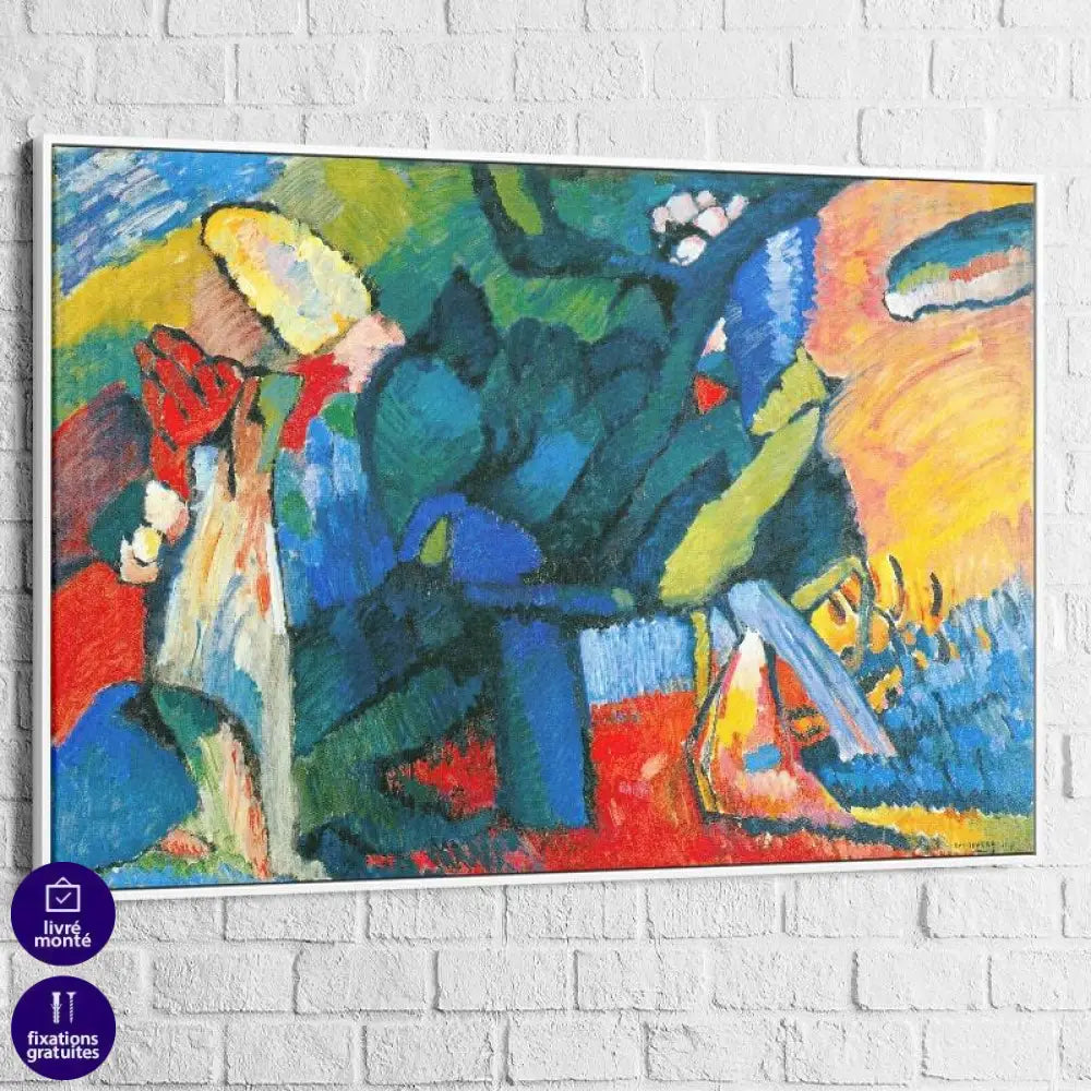 Tableau Kandisky Improvisation 4 (1909) - Montableaudeco