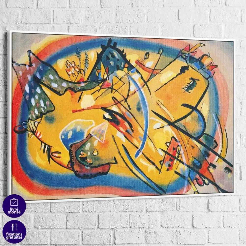 Tableau Kandisky |  Landscape (1915) | Offre de Bienvenue -20% d