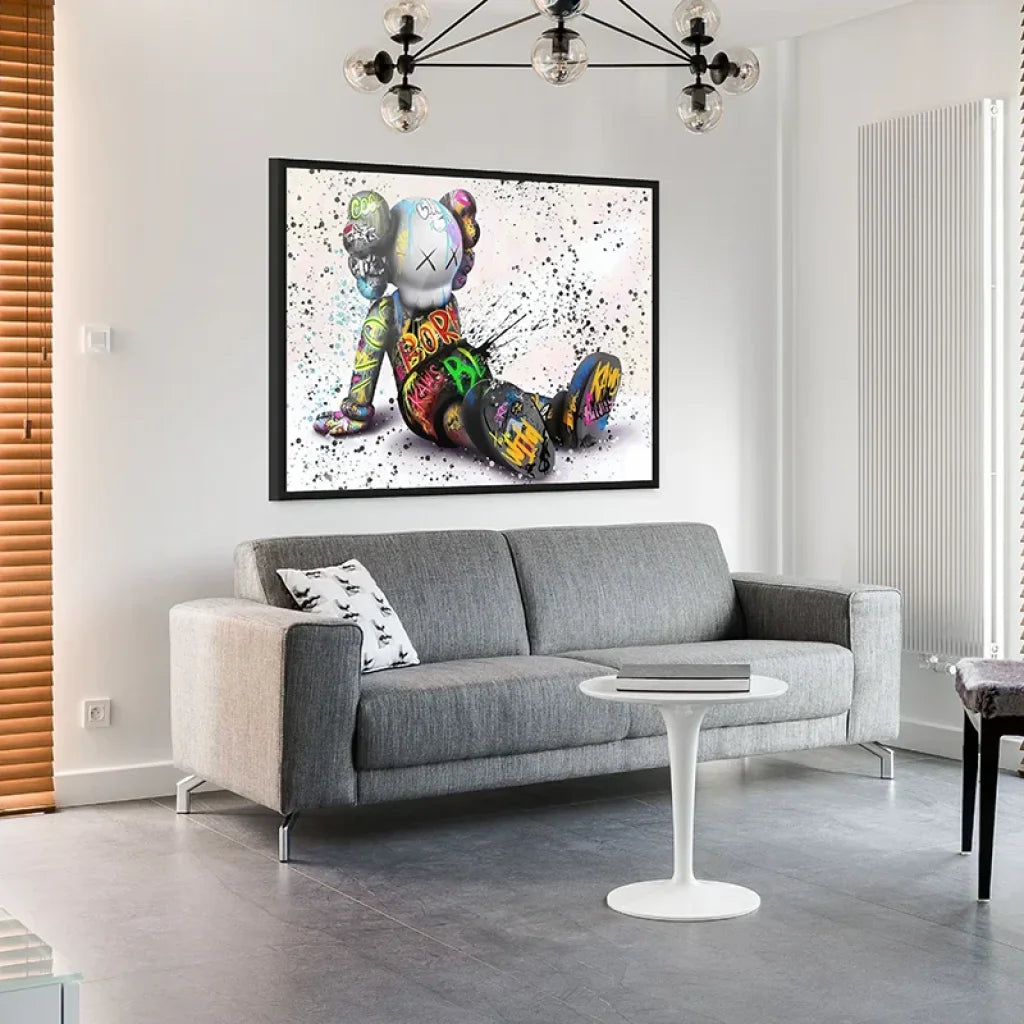 street art coloré attitude rebelle déco urbaine moderne